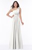 ColsBM Arabella Cloud White Glamorous A-line Backless Chiffon Floor Length Plus Size Bridesmaid Dresses