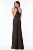 ColsBM Arabella Fudge Brown Glamorous A-line Backless Chiffon Floor Length Plus Size Bridesmaid Dresses
