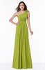 ColsBM Arabella Green Oasis Glamorous A-line Backless Chiffon Floor Length Plus Size Bridesmaid Dresses