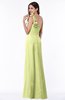 ColsBM Arabella Lime Green Glamorous A-line Backless Chiffon Floor Length Plus Size Bridesmaid Dresses