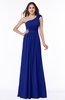 ColsBM Arabella Nautical Blue Glamorous A-line Backless Chiffon Floor Length Plus Size Bridesmaid Dresses