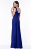 ColsBM Arabella Nautical Blue Glamorous A-line Backless Chiffon Floor Length Plus Size Bridesmaid Dresses