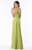 ColsBM Arabella Pistachio Glamorous A-line Backless Chiffon Floor Length Plus Size Bridesmaid Dresses