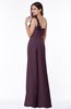 ColsBM Arabella Plum Glamorous A-line Backless Chiffon Floor Length Plus Size Bridesmaid Dresses