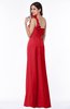 ColsBM Arabella Red Glamorous A-line Backless Chiffon Floor Length Plus Size Bridesmaid Dresses