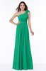ColsBM Arabella Sea Green Glamorous A-line Backless Chiffon Floor Length Plus Size Bridesmaid Dresses