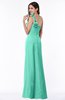 ColsBM Arabella Seafoam Green Glamorous A-line Backless Chiffon Floor Length Plus Size Bridesmaid Dresses
