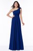 ColsBM Arabella Sodalite Blue Glamorous A-line Backless Chiffon Floor Length Plus Size Bridesmaid Dresses
