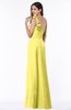 ColsBM Arabella Yellow Iris Glamorous A-line Backless Chiffon Floor Length Plus Size Bridesmaid Dresses