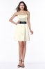 ColsBM Jaycee Egret Romantic Strapless Satin Mini Ribbon Plus Size Bridesmaid Dresses