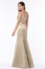 ColsBM Sara Champagne Simple Strapless Zip up Floor Length Sash Bridesmaid Dresses