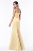 ColsBM Sara Cornhusk Simple Strapless Zip up Floor Length Sash Bridesmaid Dresses