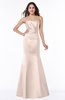 ColsBM Sara Silver Peony Simple Strapless Zip up Floor Length Sash Bridesmaid Dresses