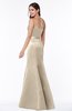 ColsBM Sara Tan Simple Strapless Zip up Floor Length Sash Bridesmaid Dresses