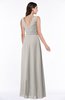 ColsBM Pearl Hushed Violet Glamorous V-neck Sleeveless Chiffon Floor Length Plus Size Bridesmaid Dresses