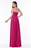 ColsBM Maia Beetroot Purple Classic Strapless Sleeveless Chiffon Floor Length Ribbon Plus Size Bridesmaid Dresses