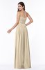 ColsBM Maia Champagne Classic Strapless Sleeveless Chiffon Floor Length Ribbon Plus Size Bridesmaid Dresses