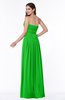 ColsBM Maia Jasmine Green Classic Strapless Sleeveless Chiffon Floor Length Ribbon Plus Size Bridesmaid Dresses