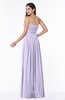 ColsBM Maia Light Purple Classic Strapless Sleeveless Chiffon Floor Length Ribbon Plus Size Bridesmaid Dresses