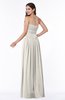 ColsBM Maia Off White Classic Strapless Sleeveless Chiffon Floor Length Ribbon Plus Size Bridesmaid Dresses