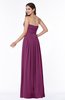 ColsBM Maia Raspberry Classic Strapless Sleeveless Chiffon Floor Length Ribbon Plus Size Bridesmaid Dresses