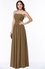 ColsBM Maia Truffle Classic Strapless Sleeveless Chiffon Floor Length Ribbon Plus Size Bridesmaid Dresses