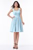 ColsBM Dayana Ice Blue Classic A-line Thick Straps Sleeveless Chiffon Bridesmaid Dresses