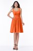ColsBM Dayana Tangerine Classic A-line Thick Straps Sleeveless Chiffon Bridesmaid Dresses