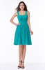ColsBM Dayana Teal Classic A-line Thick Straps Sleeveless Chiffon Bridesmaid Dresses