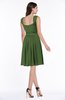 ColsBM Kori Garden Green Classic Wide Square Sleeveless Chiffon Sash Bridesmaid Dresses