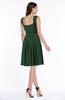 ColsBM Kori Hunter Green Classic Wide Square Sleeveless Chiffon Sash Bridesmaid Dresses