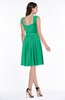 ColsBM Kori Sea Green Classic Wide Square Sleeveless Chiffon Sash Bridesmaid Dresses
