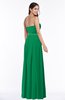 ColsBM Amia Green Traditional A-line Zipper Chiffon Ribbon Plus Size Bridesmaid Dresses