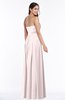 ColsBM Amia Light Pink Traditional A-line Zipper Chiffon Ribbon Plus Size Bridesmaid Dresses