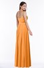 ColsBM Amia Orange Traditional A-line Zipper Chiffon Ribbon Plus Size Bridesmaid Dresses