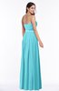 ColsBM Amia Turquoise Traditional A-line Zipper Chiffon Ribbon Plus Size Bridesmaid Dresses