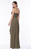 ColsBM Mira Carafe Brown Classic A-line Zipper Chiffon Floor Length Plus Size Bridesmaid Dresses