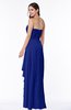 ColsBM Mira Electric Blue Classic A-line Zipper Chiffon Floor Length Plus Size Bridesmaid Dresses
