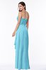 ColsBM Mira Light Blue Classic A-line Zipper Chiffon Floor Length Plus Size Bridesmaid Dresses