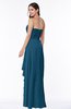 ColsBM Mira Moroccan Blue Classic A-line Zipper Chiffon Floor Length Plus Size Bridesmaid Dresses
