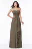ColsBM Mira Otter Classic A-line Zipper Chiffon Floor Length Plus Size Bridesmaid Dresses