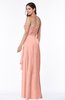 ColsBM Mira Peach Classic A-line Zipper Chiffon Floor Length Plus Size Bridesmaid Dresses
