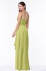 ColsBM Mira Pistachio Classic A-line Zipper Chiffon Floor Length Plus Size Bridesmaid Dresses
