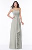 ColsBM Mira Platinum Classic A-line Zipper Chiffon Floor Length Plus Size Bridesmaid Dresses