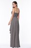 ColsBM Mira Ridge Grey Classic A-line Zipper Chiffon Floor Length Plus Size Bridesmaid Dresses