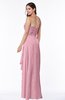 ColsBM Mira Rosebloom Classic A-line Zipper Chiffon Floor Length Plus Size Bridesmaid Dresses