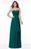 ColsBM Mira Shaded Spruce Classic A-line Zipper Chiffon Floor Length Plus Size Bridesmaid Dresses