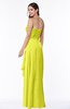 ColsBM Mira Sulphur Spring Classic A-line Zipper Chiffon Floor Length Plus Size Bridesmaid Dresses