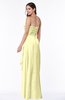 ColsBM Mira Wax Yellow Classic A-line Zipper Chiffon Floor Length Plus Size Bridesmaid Dresses