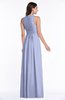 ColsBM Bonnie Blue Heron Traditional V-neck Zip up Chiffon Floor Length Ruching Plus Size Bridesmaid Dresses